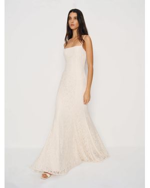Reformation Fae Dress Lace 0 - Natural