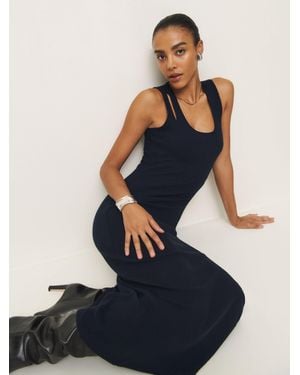 Reformation Jules Knit Dress - Blue