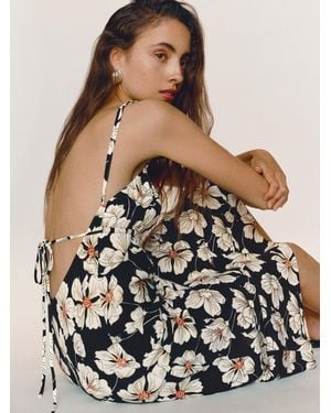 Reformation Zia Dress - Natural