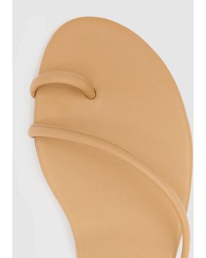 Reformation Ludo Toe Ring Strappy Flat Sandal 5 - Multicolour