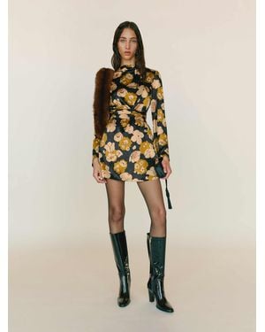 Reformation Aurelie Knee Boot Patent 6 - Natural