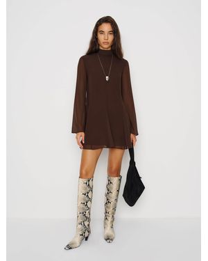 Reformation Torin Dress - Brown