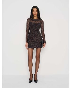 Reformation Reese Knit Dress - Natural