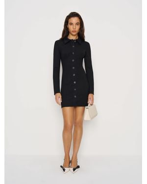 Reformation Myra Knit Dress - Black