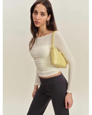 Reformation Julian Knit Top - Natural