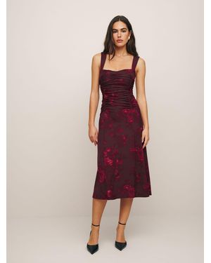 Reformation Suvi Knit Dress - Red