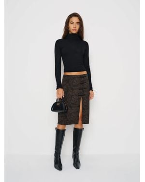 Reformation Jeane Skirt - Natural