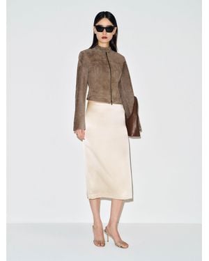 Reformation Veda Maire Jacket - White