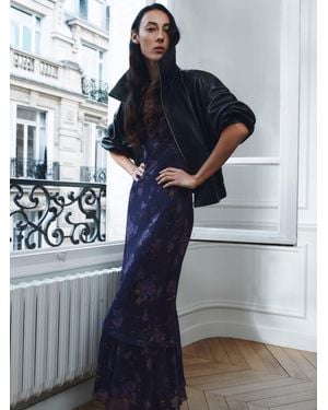 Reformation Angeline Dress - Blue