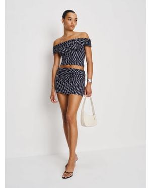 Reformation Isla Knit Two Piece - Blue