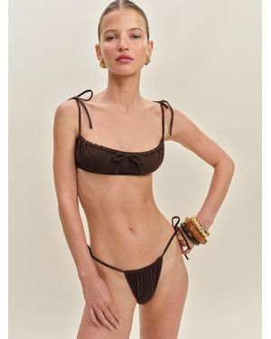Reformation Kahiwa Bikini Top - Natural