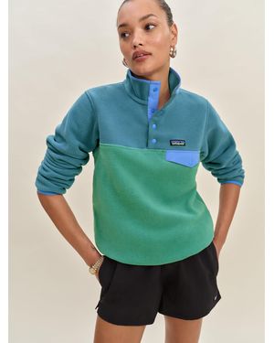 Patagonia W's Lightweight Synchilla Snap-T Pullover Heartleaf - Green