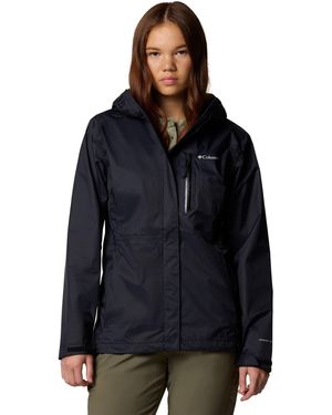 Columbia Women's Pouring Adventure Iii Waterproof Hiking Jacket - Blue