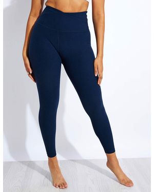 Beyond Yoga Spacedye At Your Leisure High Waisted Midi Legging - Blue