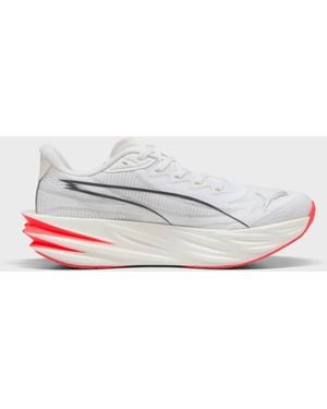 PUMA Women's Deviate Pure Nitro Running Shoes - White