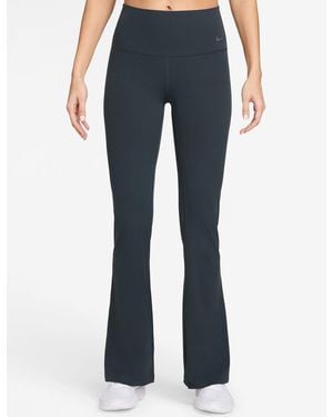 Nike Women's Zenvy High Waisted Flared leggings - Blue