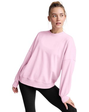 Beyond Yoga Women's Luxefleece Oversized Sweatshirt - Pink