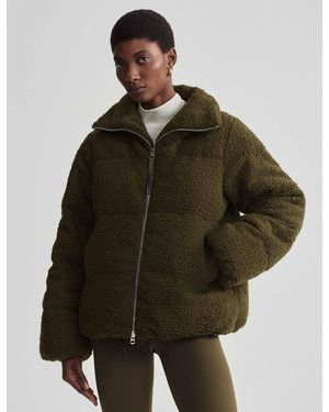 Varley Women's Wilkins Sherpa Puffer Jacket - Green