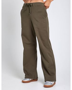 GIRLFRIEND COLLECTIVE Women's Millie Straight Leg Sweatpant - Brown