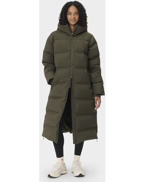 Sweaty Betty Women's Nimbus Longline Waterproof Puffer - Green
