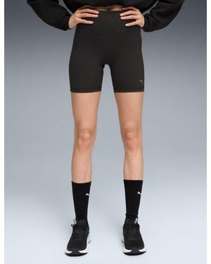 PUMA Women's Cloudspun 6" Short Tights - Black