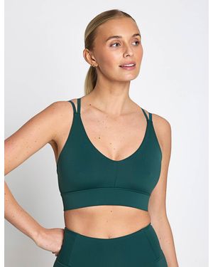 GIRLFRIEND COLLECTIVE Women's Gigi Strappy Sports Bra - Green