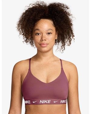 Nike Women's Indy Light Support Sports Bra - Purple