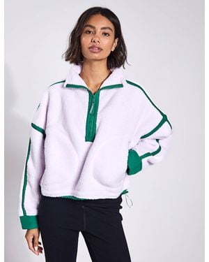 Fp Movement Women's Mountain High 1/2 Zip Fleece - Green