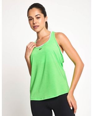 Reebok Women's Chill Athletic Tank Top - Green