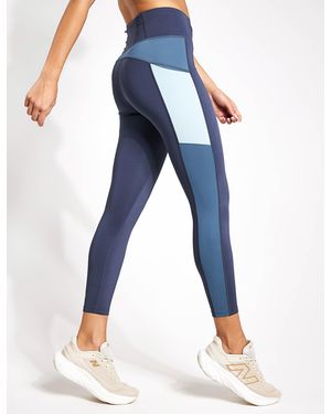 GOODMOVE Go Move Printed 7/8 Gym leggings - Blue