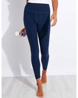 Beyond Yoga Women's Spacedye Caught In The Midi High Waisted legging - Blue