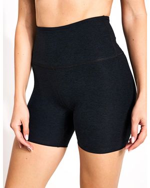Beyond Yoga Women's Spacedye Keep Pace 5" Biker Short - Black