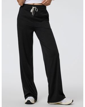 Vuori Women's Halo Essential Wideleg - Black