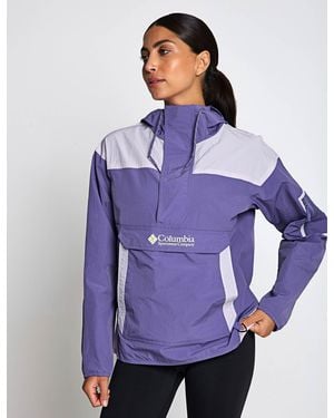 Columbia Women's Challenger Ii Windbreaker - Purple