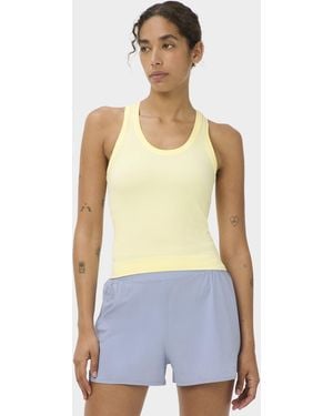 Sweaty Betty Women's Athlete Crop Seamless Workout Vest - Blue