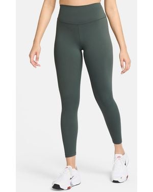 Nike Women's One High Waisted 7/8 leggings - Green