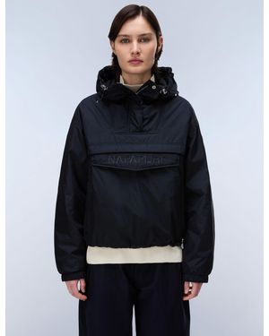 Napapijri Women's Rainforest Optique Anorak Jacket - Blue