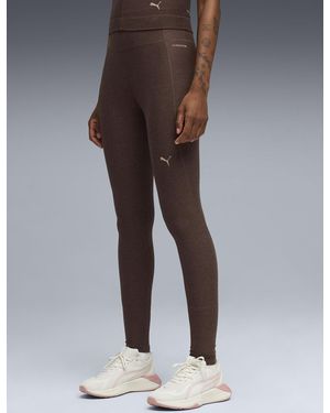PUMA Women's Cloudspun Tights - Brown
