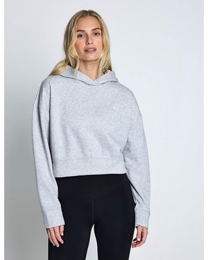 PUMA Women's X Hyrox World Cropped Hoodie - White