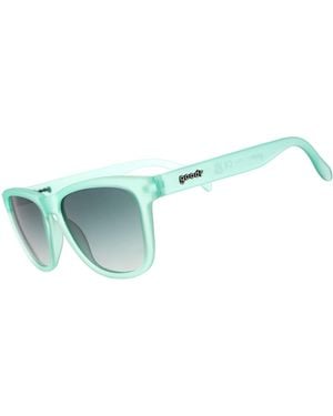 Goodr Sunglasses Women's Dinner Mint Debauchery - Blue