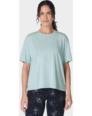 Sweaty Betty Women's Soft Flow Studio T-shirt - Blue