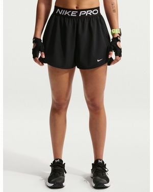 Nike Women's Pro 2-in-1 Shorts - Black