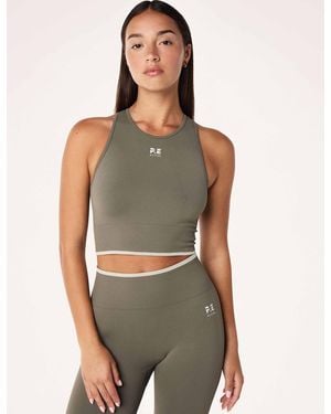 P.E Nation Women's Restore Seamless Tank - Green