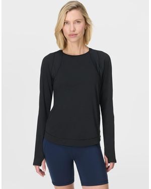 Sweaty Betty Women's Breathe Easy Mesh Long Sleeve Top - Blue