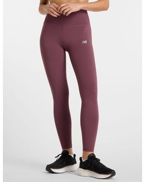 New Balance Women's Nb Sleek High Waisted legging 27" - Purple