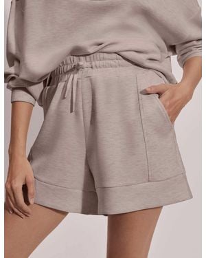 Varley Women's Atrium High Waisted Short 4.5" - Grey