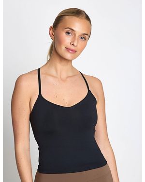 GIRLFRIEND COLLECTIVE Women's Float Ballet V-neck Tank - Blue