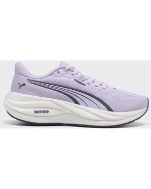 PUMA Women's Electrify Nitro 5 Running Shoes - White