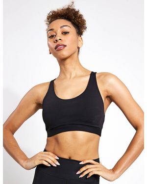 adidas Women's All Me Medium-support Sports Bra - Black