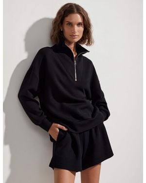 Varley Women's Hawley Half Zip Sweat - Blue